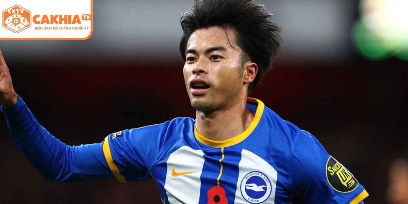 Mitoma có chiến thuật cực kỳ linh hoạt